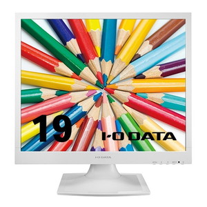 I-O DATA 19型スクエア液晶ディスプレイ ブラックLCD-AD192SEDSB