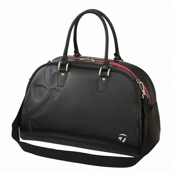 テーラーメイド　TaylorMade　フラワーエンボス　ボストンバッグ | テーラーメイド(TAYLOR MADE) フラワーエンボス キャディ