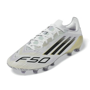 アディダス F50 PRO HG/AG(ホワイト)サッカースパイクST 25㌢ adidas F50 PRO HG/AG | サッカースパイク - サンチスタ、名古屋