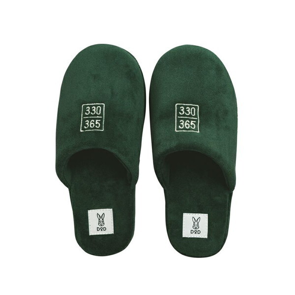 DOD330 DH2-001-GR-L �X���b�p fave room shoes �O���[��