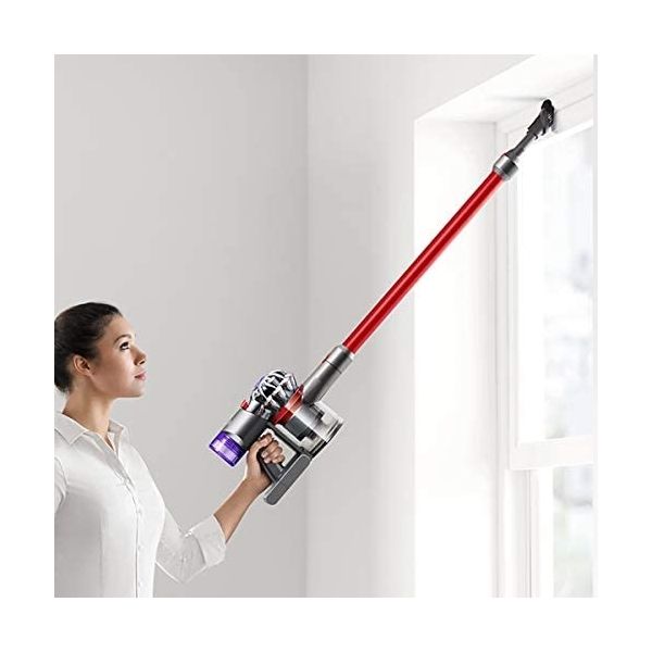 DYSON SV10KSLM レッド Dyson V8 Slim Fluffy [サイクロン式コードレス