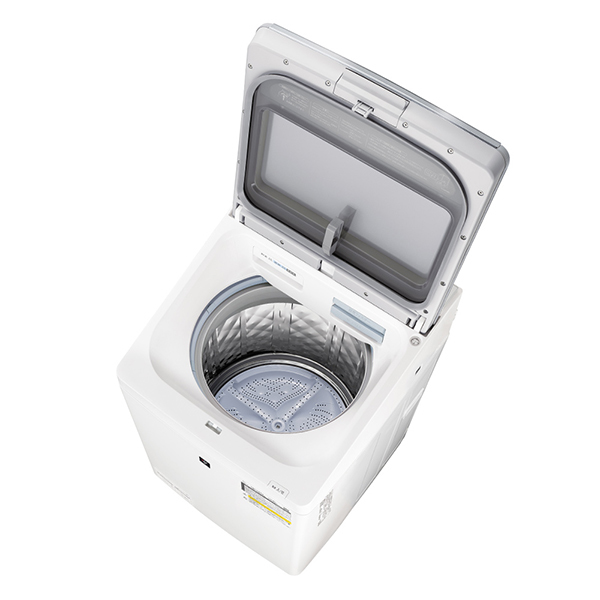 SHARP ES-PW11K-S シルバー系 穴なし槽 [縦型洗濯乾燥機 (洗濯11.0kg