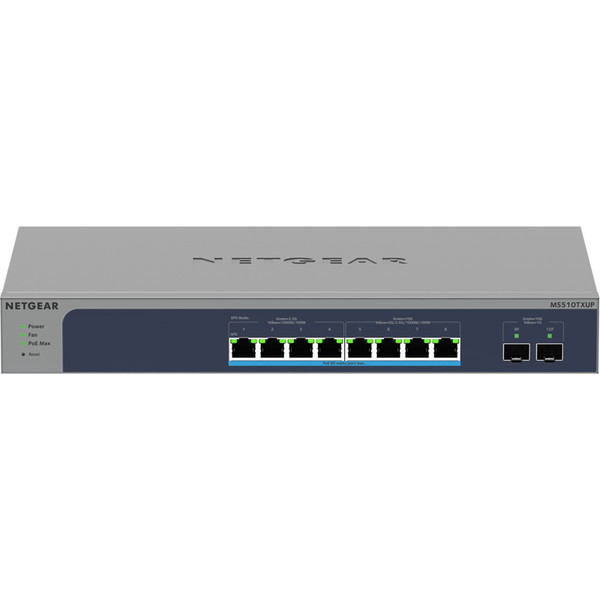 NETGEAR MS510TXUP-100AJS [Ultra60 PoE++対応 (295W) マルチギガ8