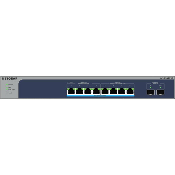 NETGEAR MS510TXUP-100AJS [Ultra60 PoE++対応 (295W) マルチギガ8