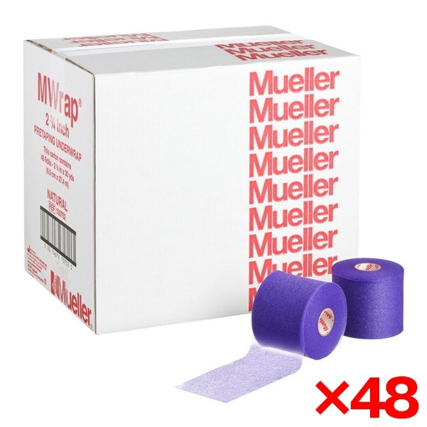 【48個セット】MUELLER ミューラー Mラップカラー 70mm ビッグパープル 1ケ 130712 | 激安の新品・型落ち・アウトレット 家電  通販 XPRICE - エクスプライス (旧 PREMOA - プレモア)