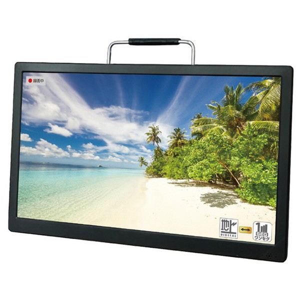 OVER TIME 14インチ 液晶テレビ OT-CT14AK ダイアモンドヘッド OT-CT14AK [14インチ録画機能付きポータブルTV
