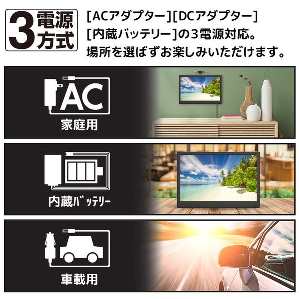 ダイアモンドヘッド OT-CT14AK [14インチ録画機能付きポータブルTV