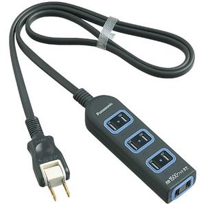 配線コード付タップ