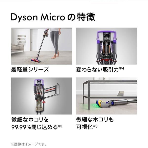 Dyson Micro Plus (SV33 FF PL) | ダイソン公式サイト