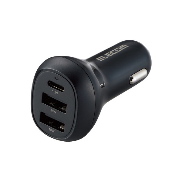 ELECOM MPA-CCPD06BK VK[\Pbg J[`[W[ 36W 3|[g USB Type-C ×1 USB A ×2 PDΉ [d ܂[d iPhone Android eΉ  [d ubN