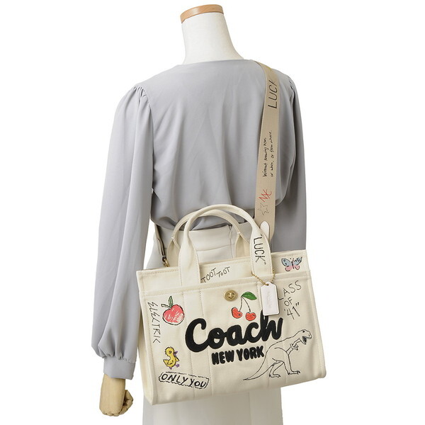 COACH コーチ トートバッグ マルチ CAM73 B4NP SKETCH PRINT