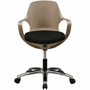 関家具 094243 POGOチェア トープ/座ココア [オフィスチェア]