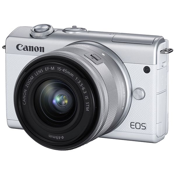 CANON EOS M200 ダブルズームキット ホワイト [ミラーレス一眼カメラ