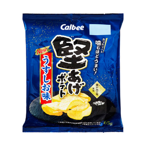 カルビー 堅あげポテト うすしお味 65g ×12