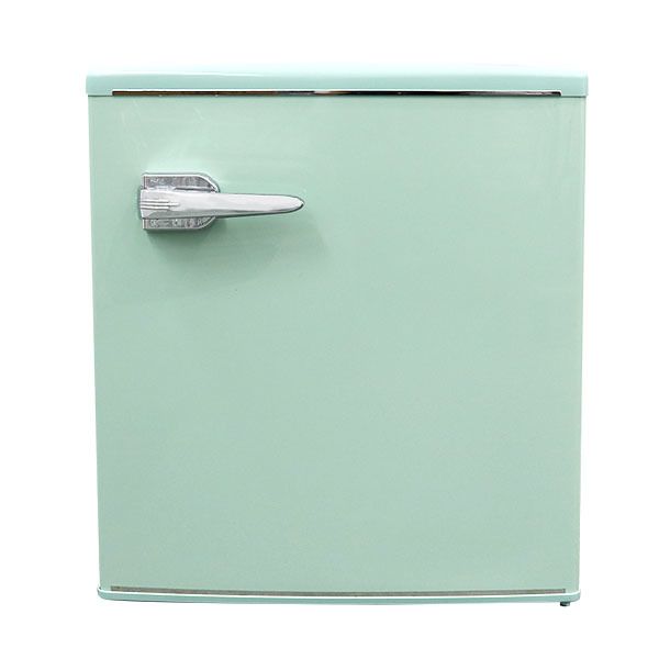 TOHOTAIYO RT-148G グリーン レトロ調 [冷蔵庫 (48L・右開き・1ドア