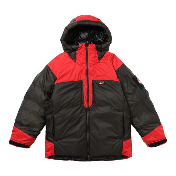 NANGA iK 30th Anniversary AURORA TEX COMBI DOWN JACKET BLK×N.RED XL ND2441-1A015-A N0001704