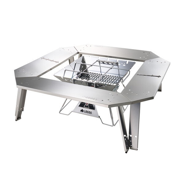 BBQ 囲炉裏テーブル 90×90cm 【組立簡単 軽量収納コンパクト