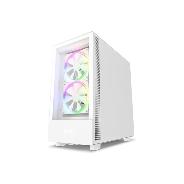 NZXT CC-H51EW-01 マットホワイト H5 ELITE [ミドルタワーケース