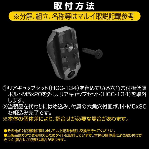 LayLax M4パトリオット　ピカティニーストックパイプ ストックベース AIRSOFT97 本店通販部 / LayLax 東京マルイ M4 パトリオットHC