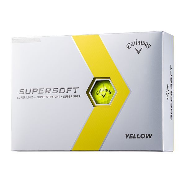 日本正規品】 キャロウェイ SUPERSOFT(スーパーソフト) ゴルフボール