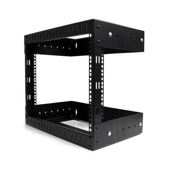 StarTech RK812WALLOA �u���b�N [19�C���` �T�[�o�[���b�N (8U/2�|�X�g/�Ǌ|���^�C�v/��t���s30cm-50cm/�I�[�v���t���[�����b�N)]