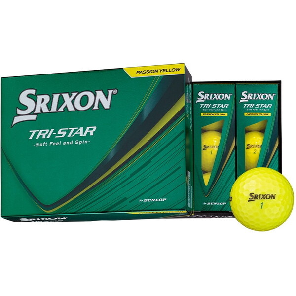 �y���{���K�i�z DUNLOP SRIXON TRI-STAR(�g���C�X�^�[) �{�[�� 2026�N���f�� 1�_�[�X(12����) �C�G���[