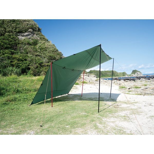 pegoo FREE TARP (3.5m×3.5m) [スクエアタープ(オープンタープ