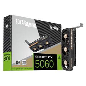 ZOTAC RTX5060LP8G/ZT-B50600L-10L ブラック GAMING GeForce RTX 5060 Low Profile [グラフィックスカード]