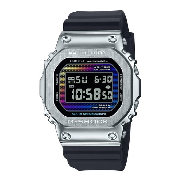 CASIO GM-5600RW-1JF G-SHOCK Rainbow Brick Wall [�N�H�[�c�r���v (�����Y�E�H�b�`)]