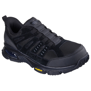 SKECHERS スケッチャーズ ワークシューズ SKECH-AIR ENVOY ST-DELEGATOR ブラック 25.5cm 200240 BLK メンズ [安全靴]