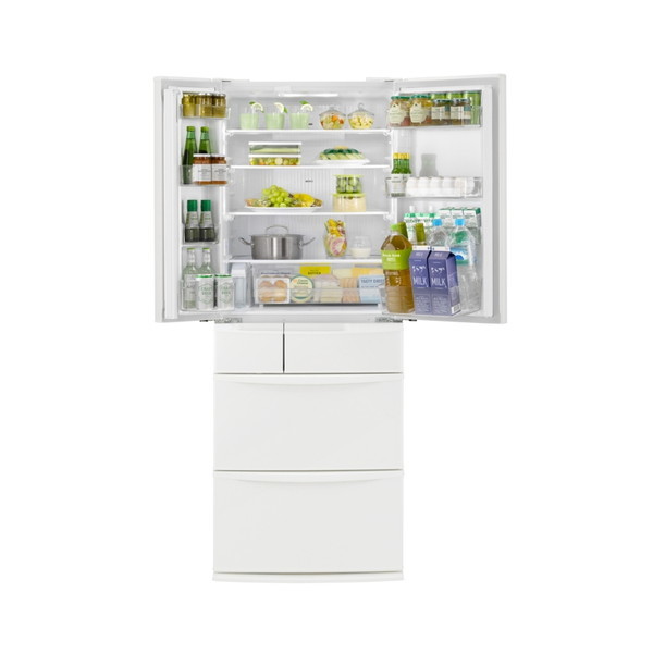 PANASONIC NR-FVF45S2-W ハーモニーホワイト [冷蔵庫 (451L