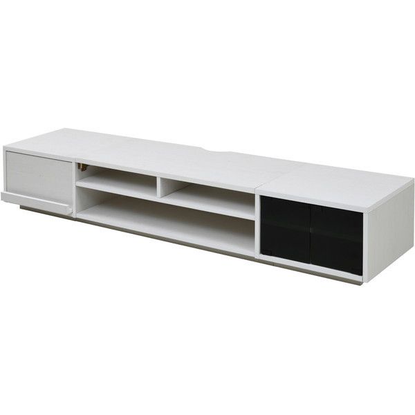 テレビ台 ホワイト 白 引き出し 収納棚 ローボード テレビボード ガラス棚 kagudoki_aku1012201.jpg