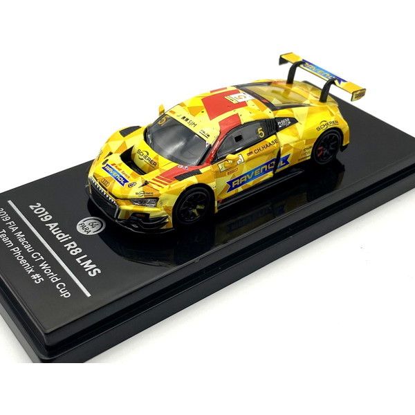 pS AEfB R8 LMS 2019 19FIA }JIGT Team Phoenix #5 1/64 ~jJ[