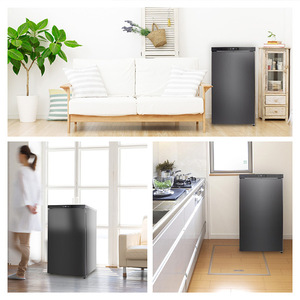 冷凍庫　64L マクスゼン　MAXZEN JF064ML01 2022年製 マクスゼン 64L 1ドア 前開き冷凍庫 右開き JF064ML01GM ガン