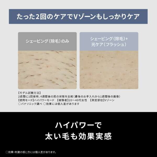 PANASONIC ES-WP9B-H グレー 光エステ スムースエピ スキンクリア [光
