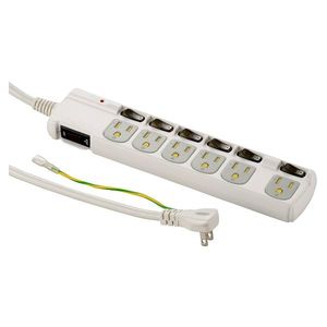 配線コード付タップ