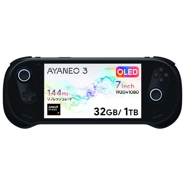 AYANEO AYA3-OL883210-BKR X^[[ubN [|[^uQ[~OPC 7.0^ / Win11 Home / 32GB / 1TB]