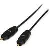 StarTech THINTOS10 ブラック [光デジタル角型SPDIFオーディオケーブル 3m オス/オス]