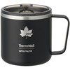 LOGOS ThermoWall 真空断熱 マグカップ330 ブラック No.81286181