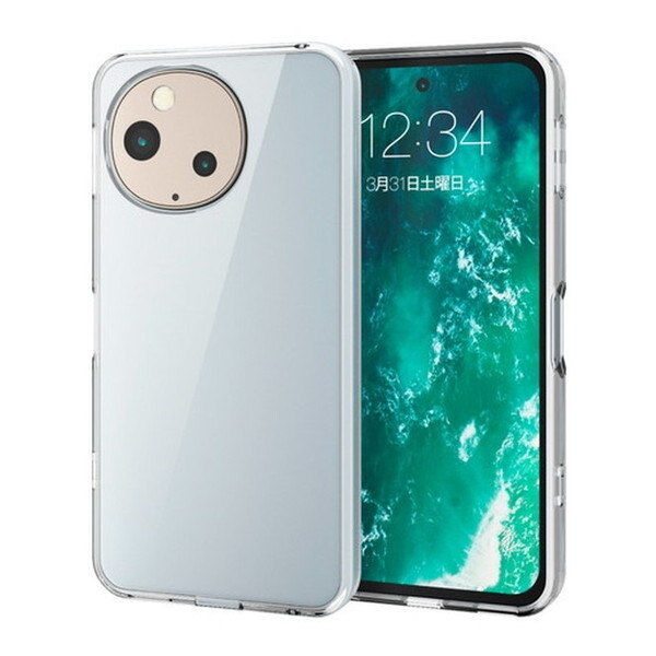 ELECOM PM-S244HVCKCR NA [AQUOS sense9 SH-53E P[X nCubh Ռz JYی݌v Xgbvz[t ɂݐ݌v]