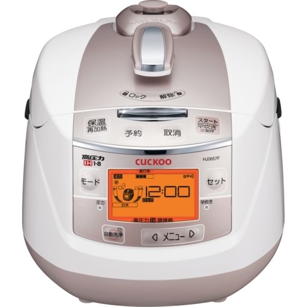 CUCKOO ELECTRONICS CRP-HJ0657F 玄米発芽炊飯器 [IH圧力炊飯器(6合炊き)] | 激安の新品・型落ち・アウトレット  家電 通販 XPRICE - エクスプライス (旧 PREMOA - プレモア)