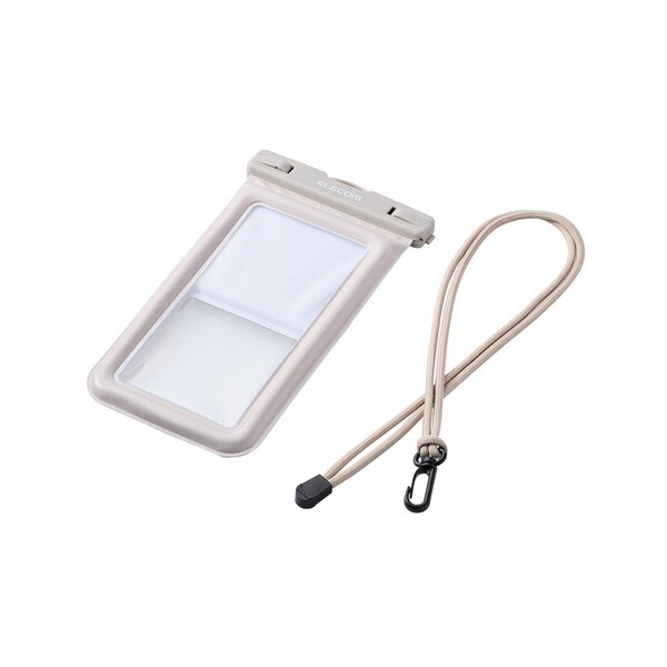 ELECOM P-WPSF05GB hX}zP[X h|[` IPX8 vh~݌v FؑΉ (hP[X×1 V_[Xgbv×1) O[W