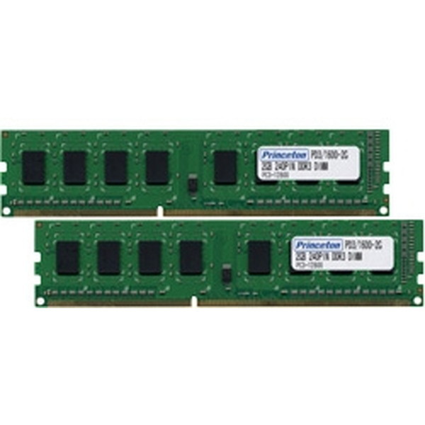 princeton PDD3/1600-4GX2 [デスクトップ用メモリー 8GB (4GBX2枚組) PC3-12800(DDR3-1600)  CL=11 240PIN DIMM] | 激安の新品・型落ち・アウトレット 家電 通販 XPRICE - エクスプライス (旧 PREMOA -