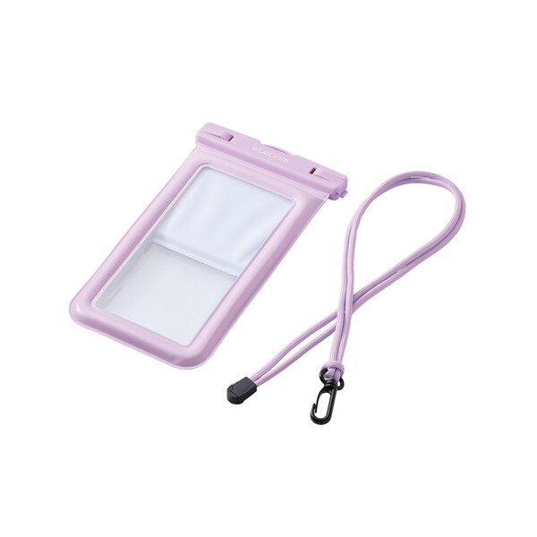 ELECOM P-WPSF05PU hX}zP[X h|[` IPX8 vh~݌v FؑΉ (hP[X×1 V_[Xgbv×1) x_[