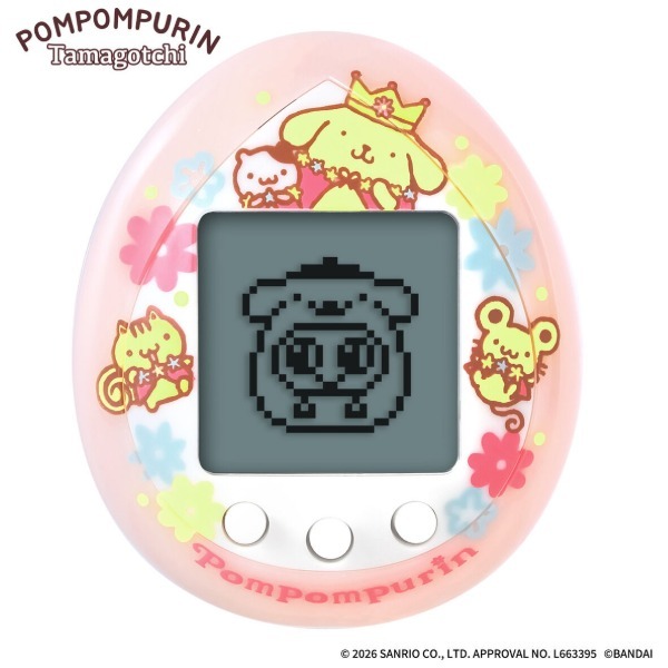 �o���_�C POMPOMPURIN Tamagotchi �}�W�J���s���N ver. �T�����I