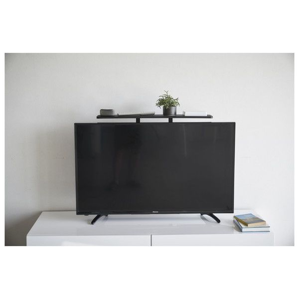 山崎実業 4271 ブラック ZK-BD BK [薄型テレビ上ラック(スマート