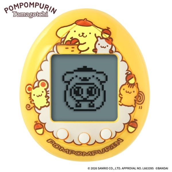 �o���_�C POMPOMPURIN Tamagotchi �x�[�V�b�N�I�����W ver. �T�����I