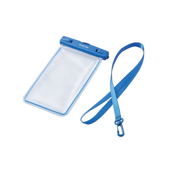 ELECOM P-WPSL05BU hX}zP[X h|[` IPX8 ~@\ FؑΉ (hP[X×1 V_[Xgbv×1) u[