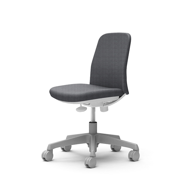 コンクリート】 CD23EW FM37 グレー Lives Entry Chair オフィスチェア