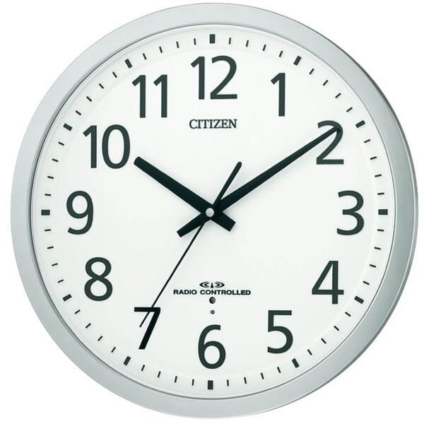 CITIZEN 掛時計 メカニカル シルバー・ブルー CITIZEN 掛時計 メカニカル シルバー・ブルー